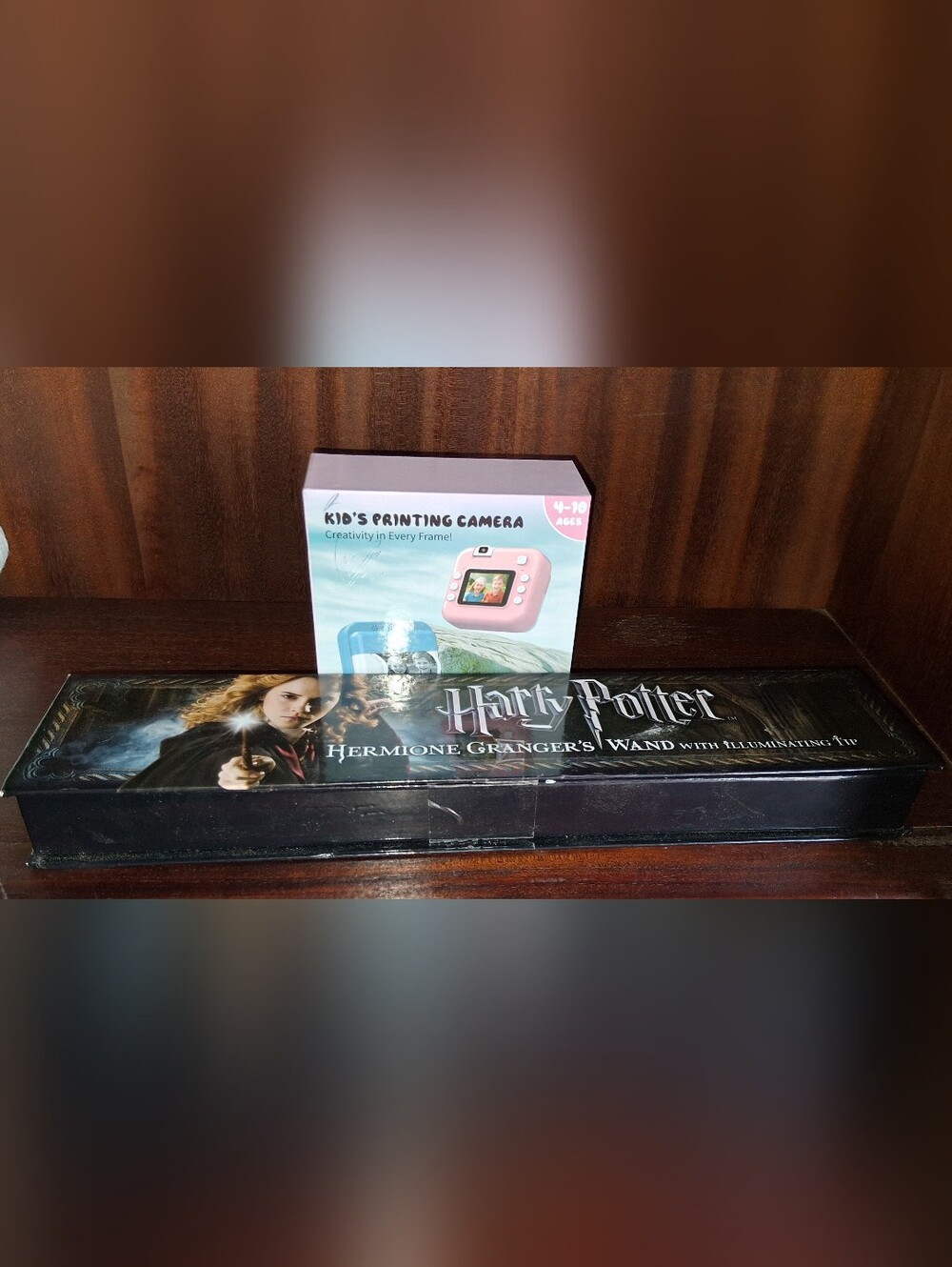 Warner Bros. Harry Potter Hermione Granger Wand Box - Black, Blue